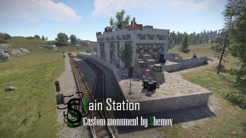More information about "Fain Railway Station | Custom Monument By Shemov"