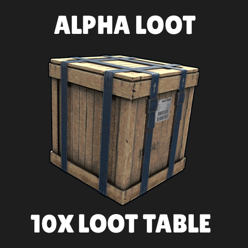 AlphaLoot 10X Loot Table