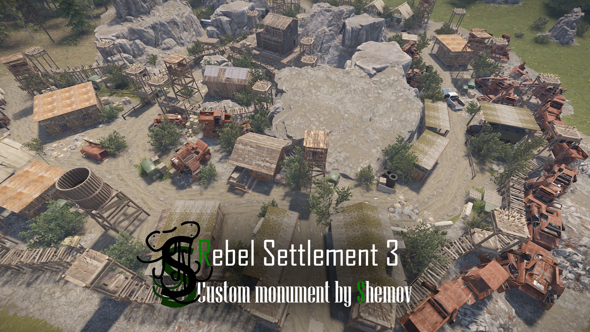 Rebel Settlement 3 | Custom Monument By Shemov