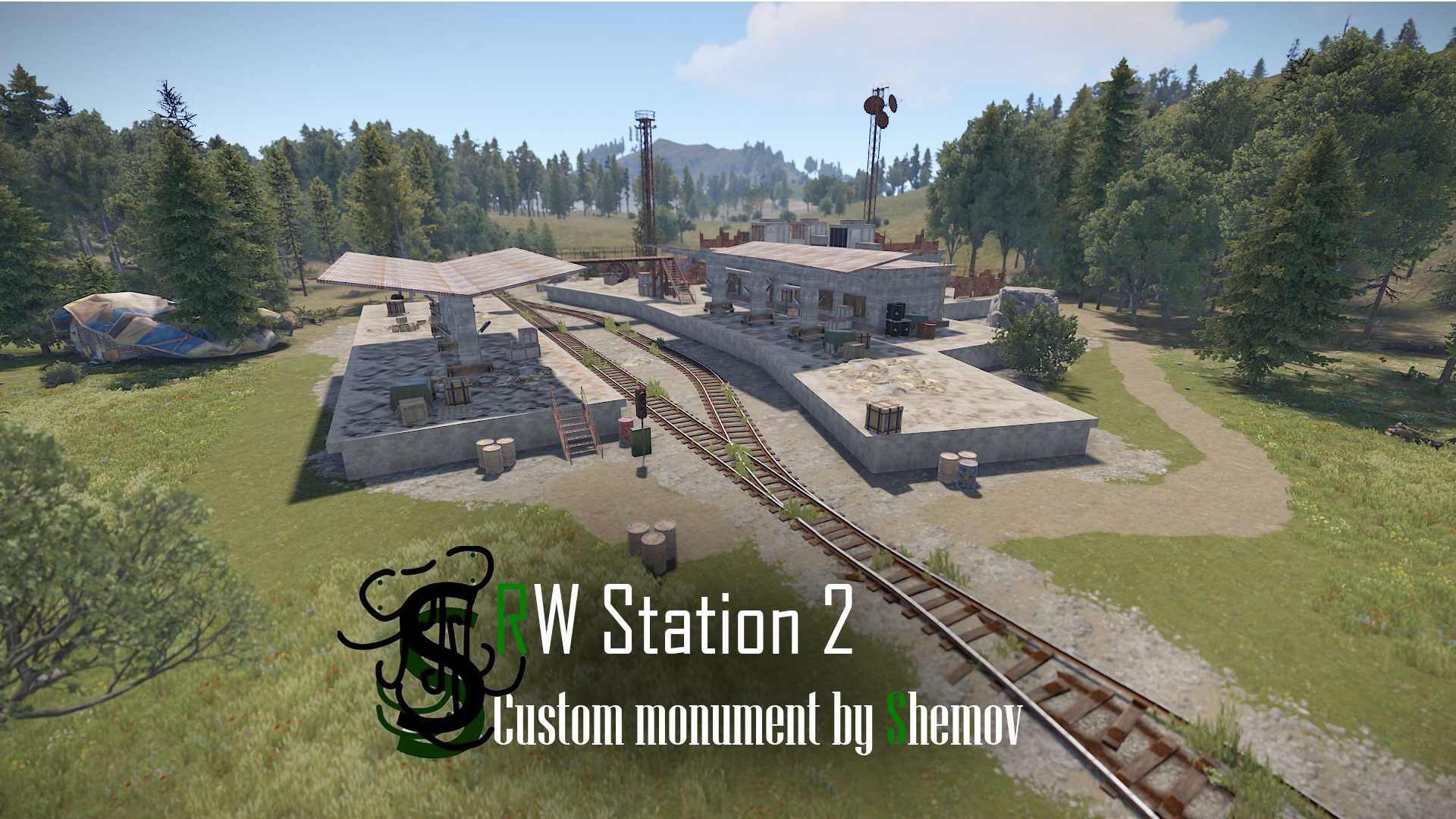 Railway Station 2 | Custom Monument By Shemov