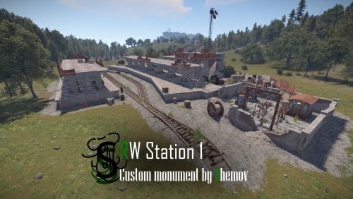 More information about "Railway Station 1 | Custom Monument By Shemov"
