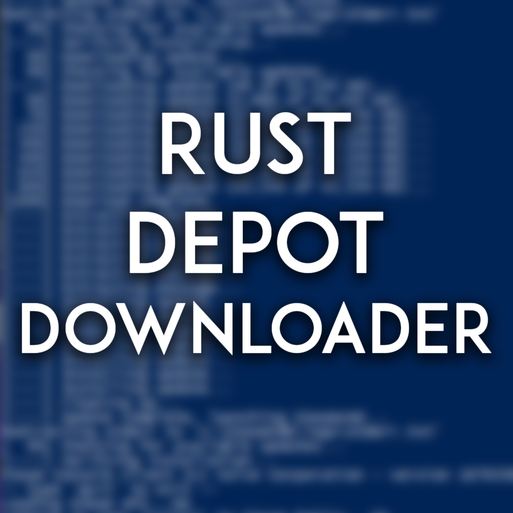 Rust Depot Downloader