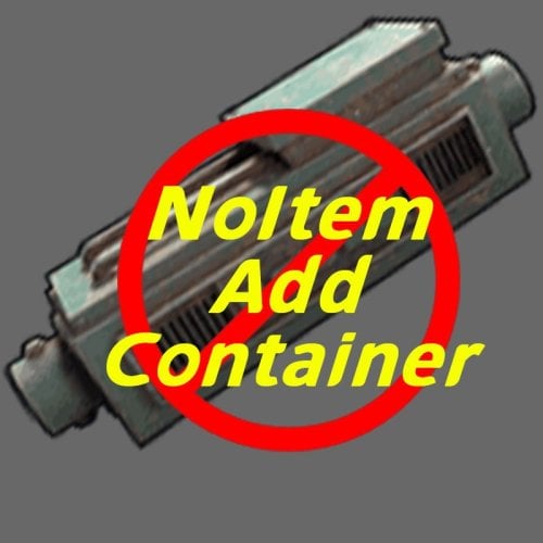 More information about "NoItemAddContainer"