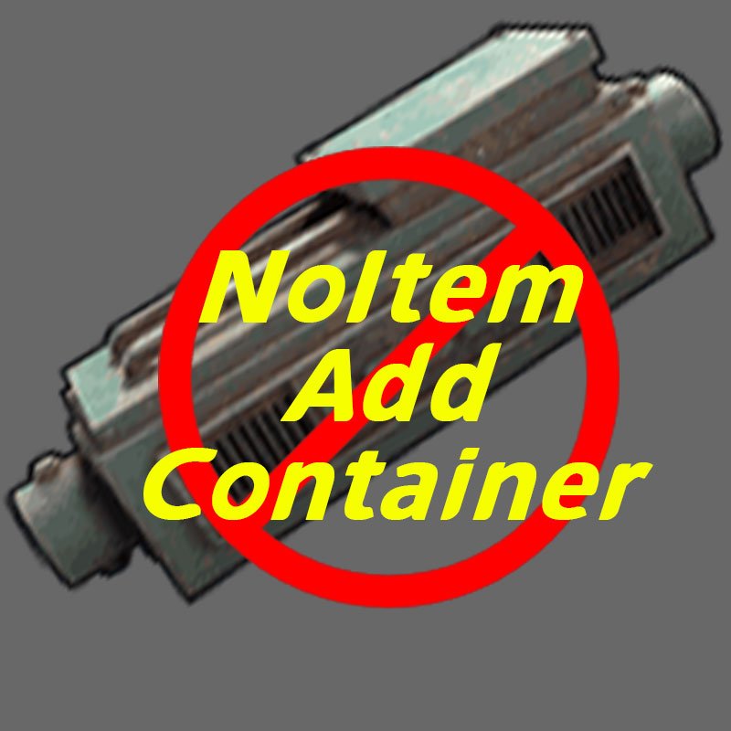 NoItemAddContainer