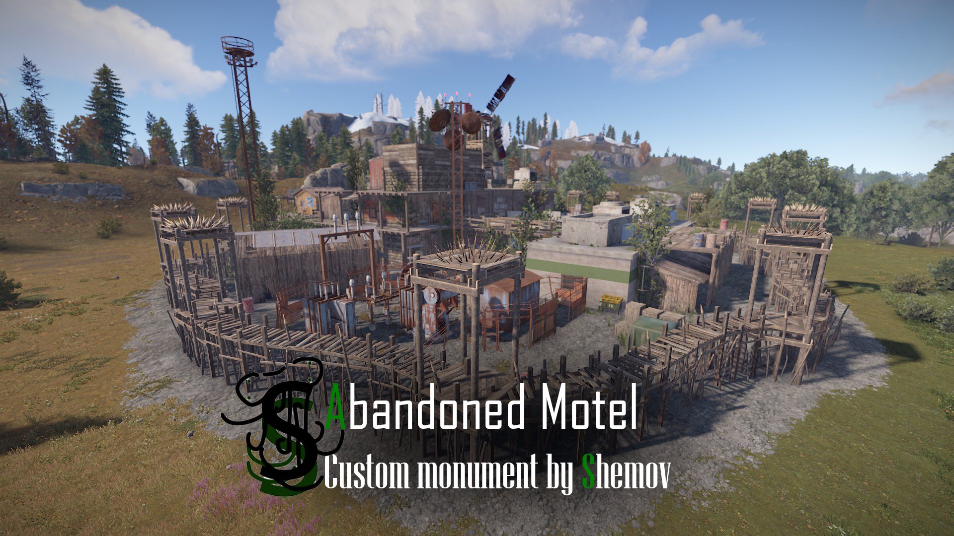 Abandoned Motel | Custom Monument By Shemov