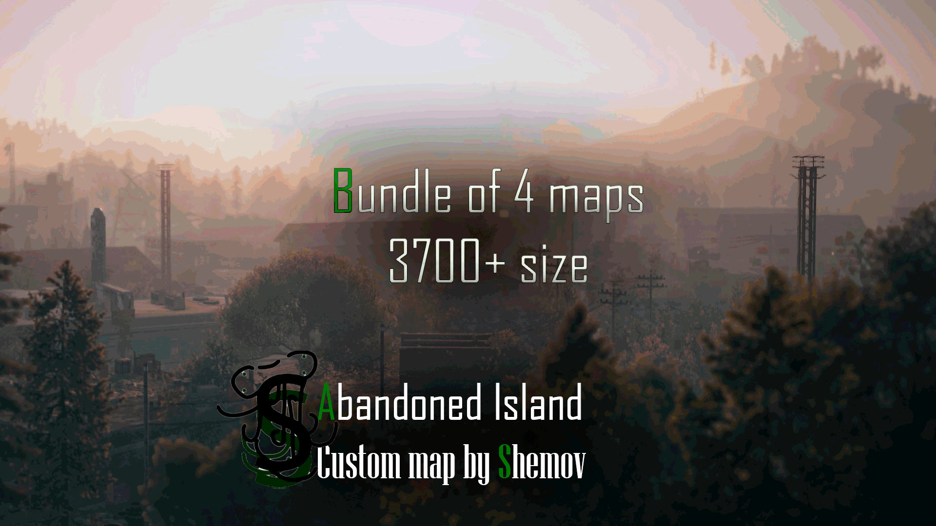 More information about "Bundle of 4 custom maps | 3700+ size"