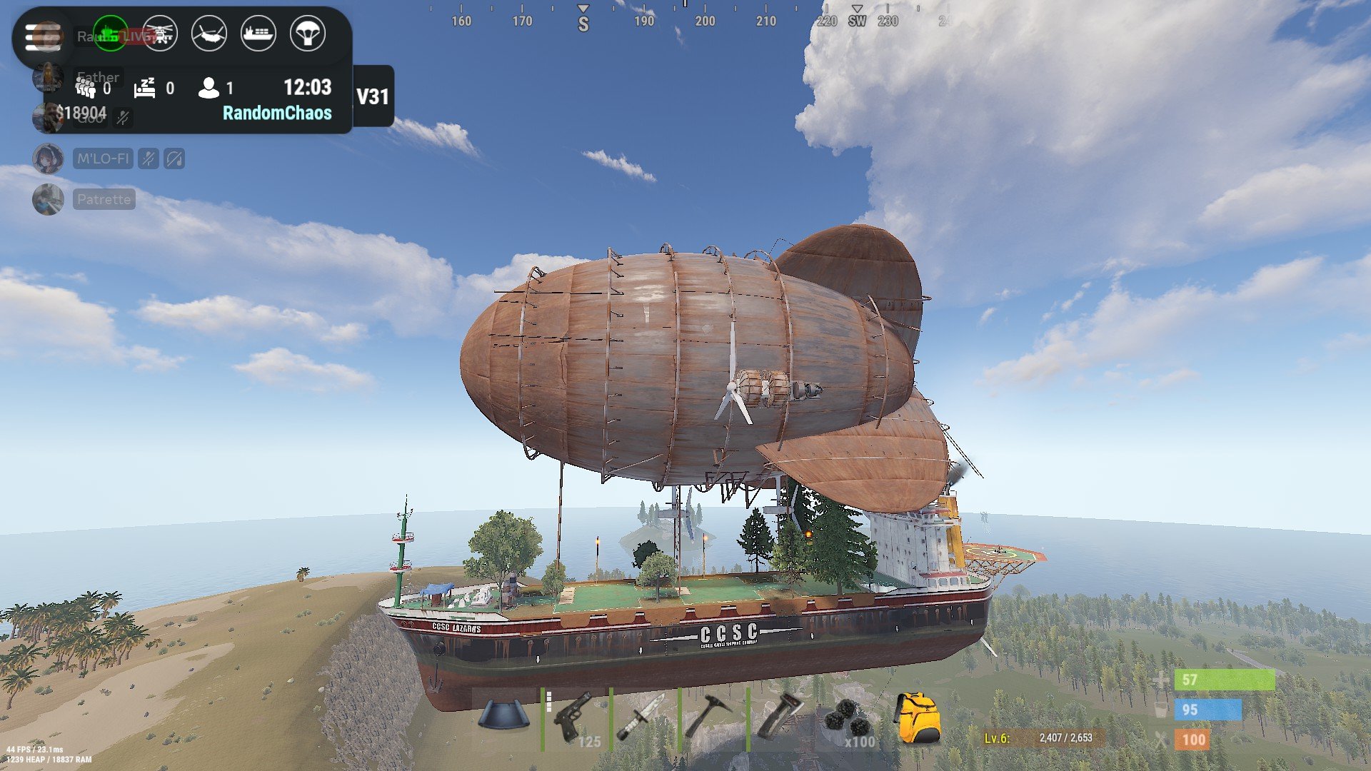 Buildable Airship