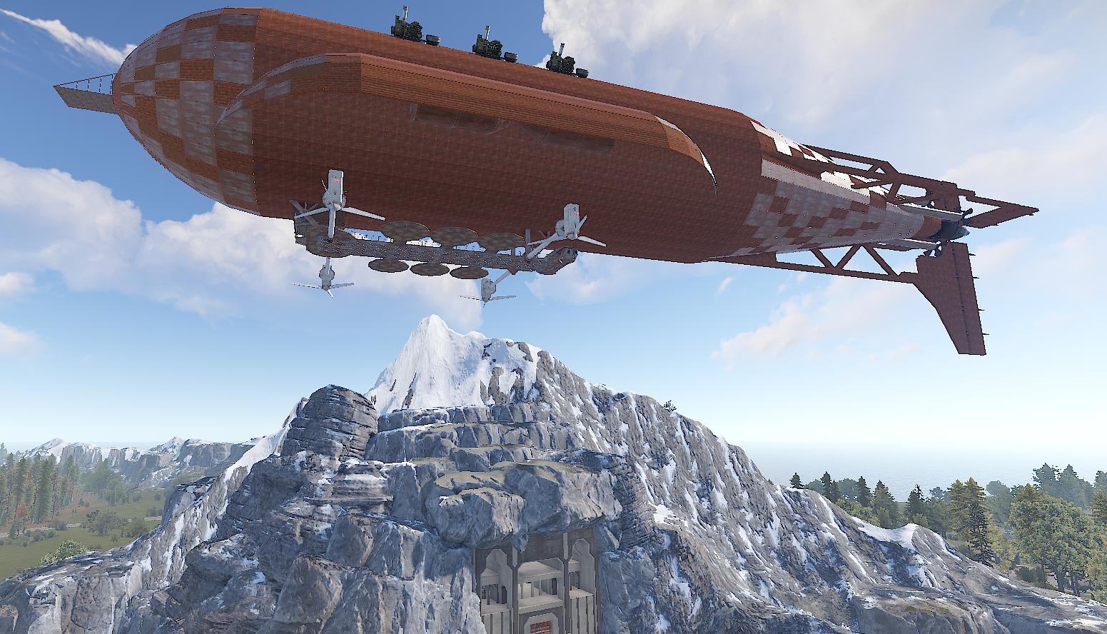 Airship Fallout 4  - The Prydwen