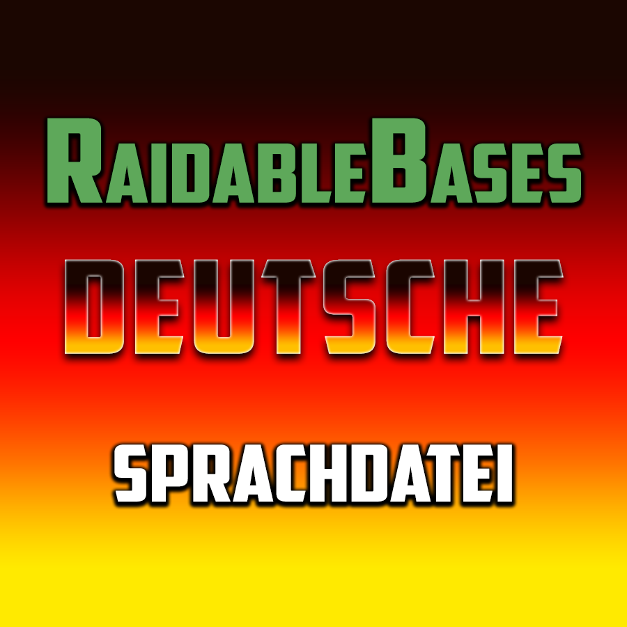 RaidableBases Deutsche Sprachdatei