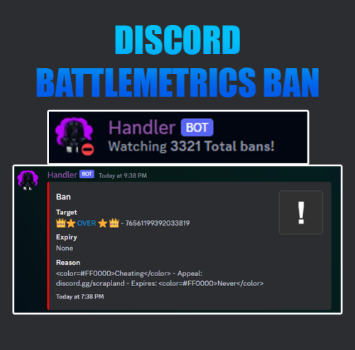Rust - Battlemetrics Bans to Discord - Discord Bots - Codefling