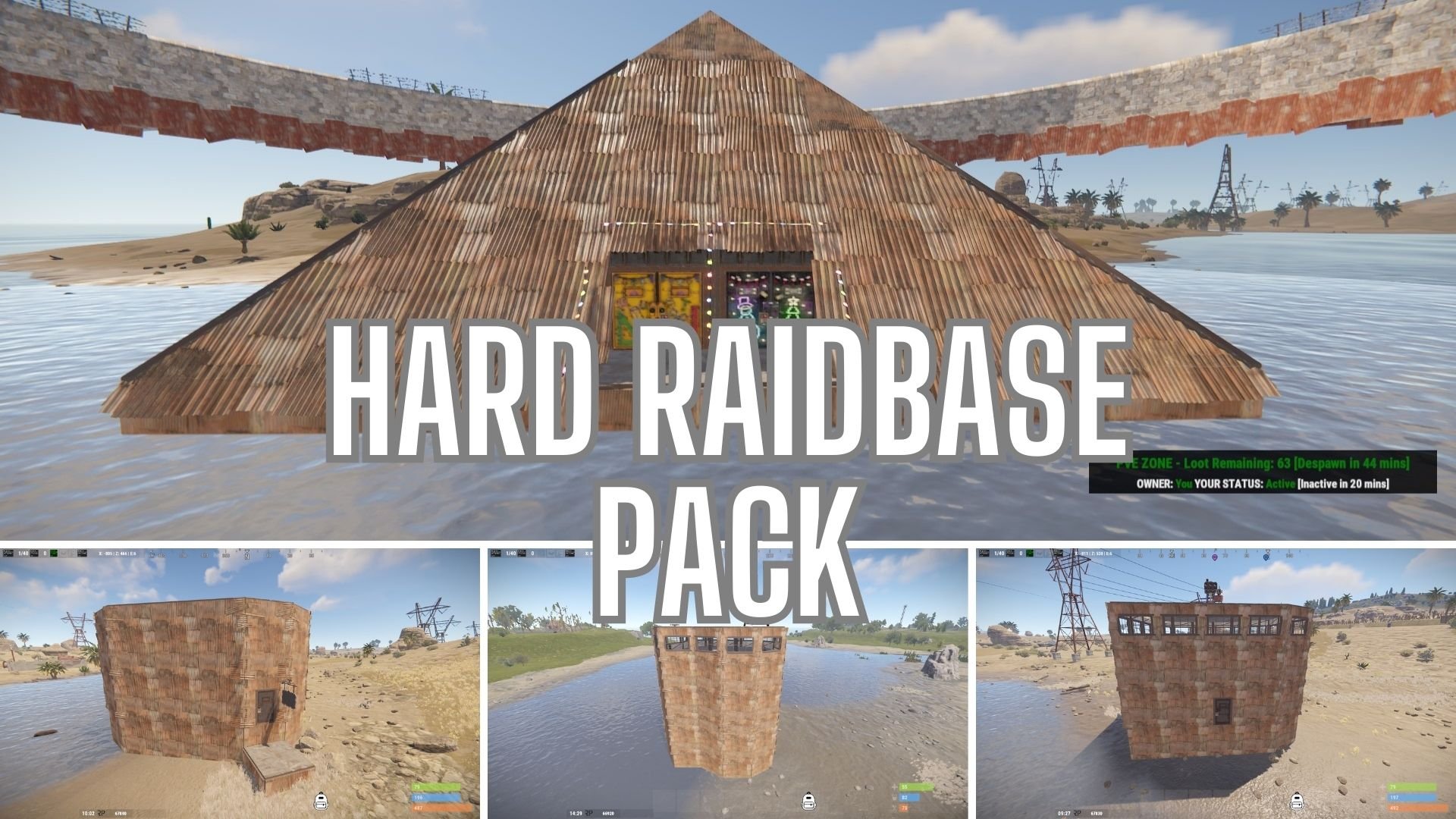 Hard Raid Bases Pack