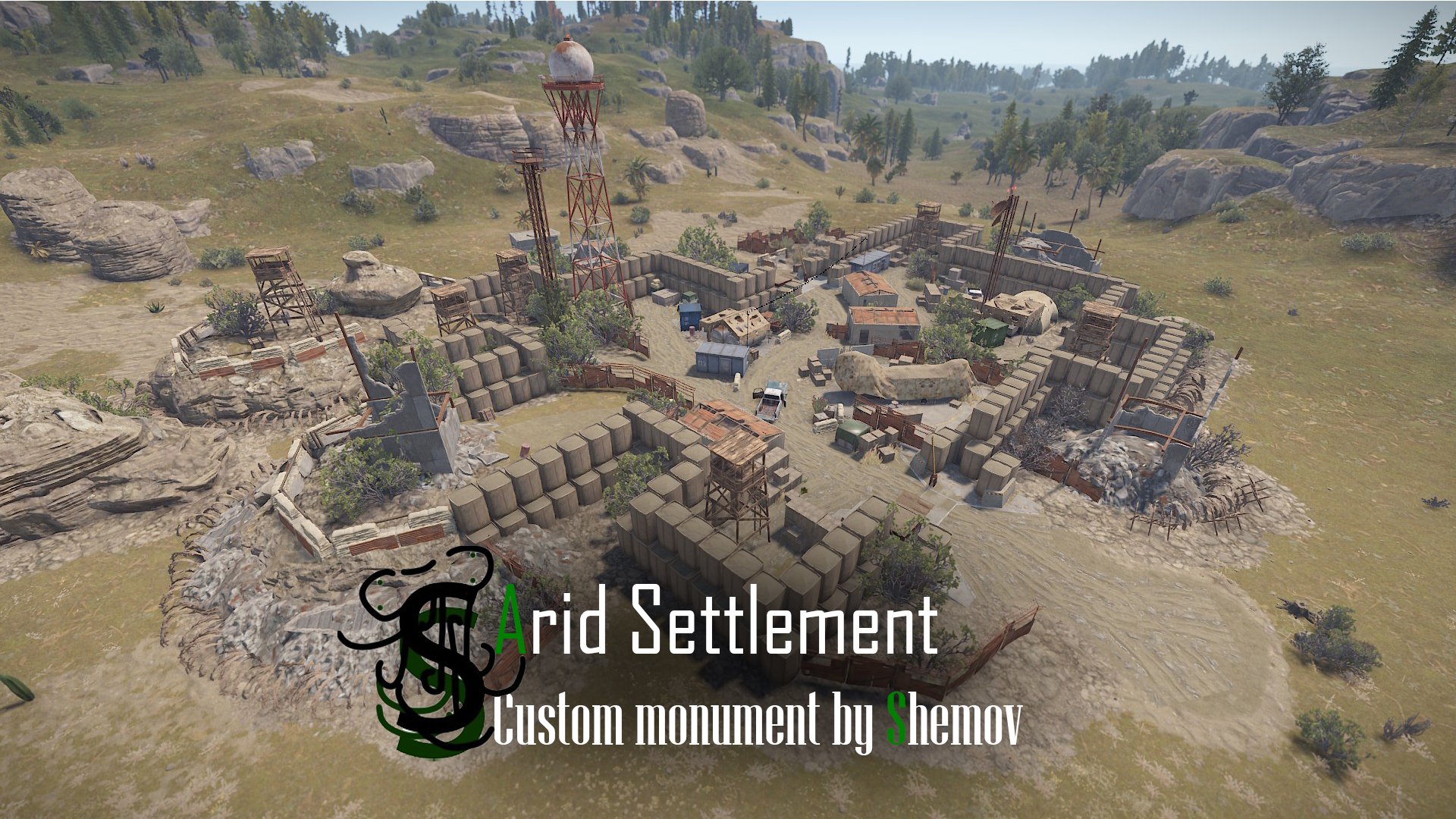 Arid Settlement | Custom Monument By Shemov