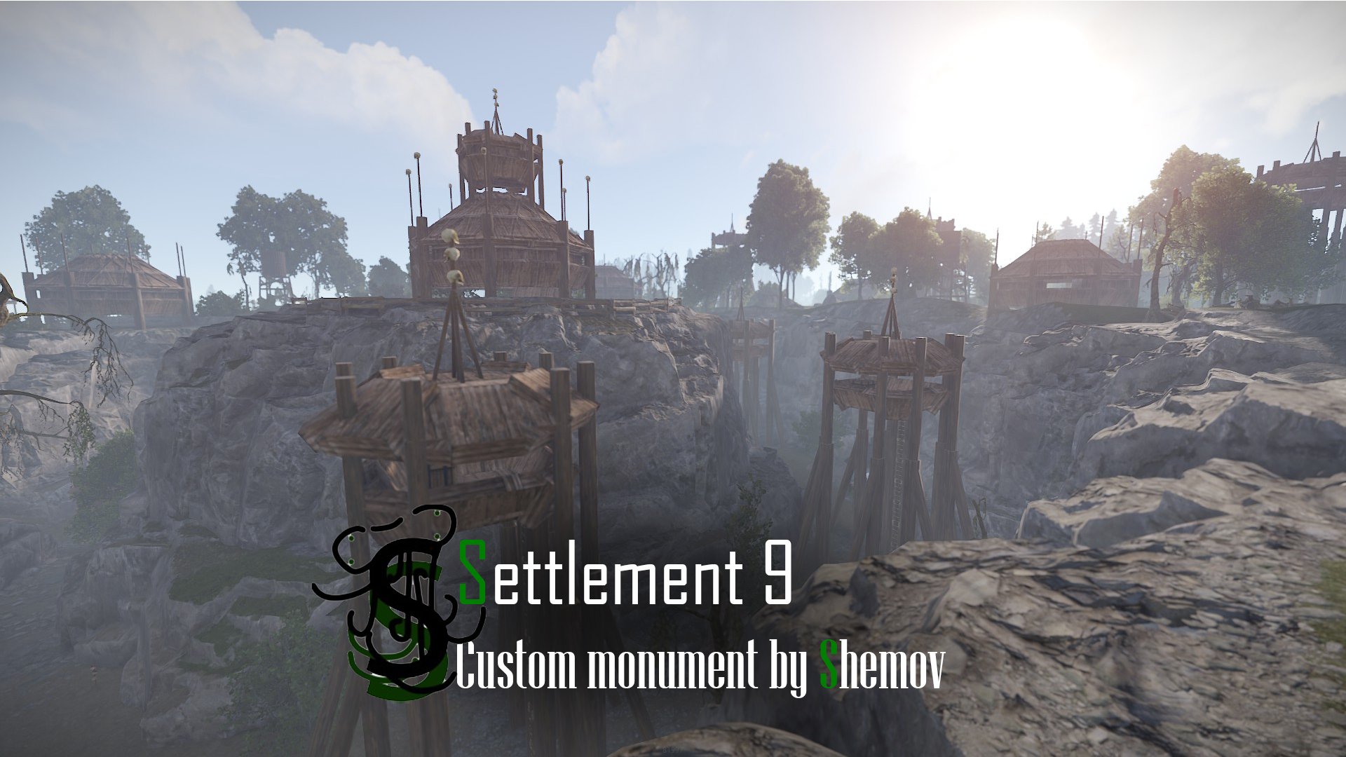 Settlement 9 | Custom Monument By Shemov