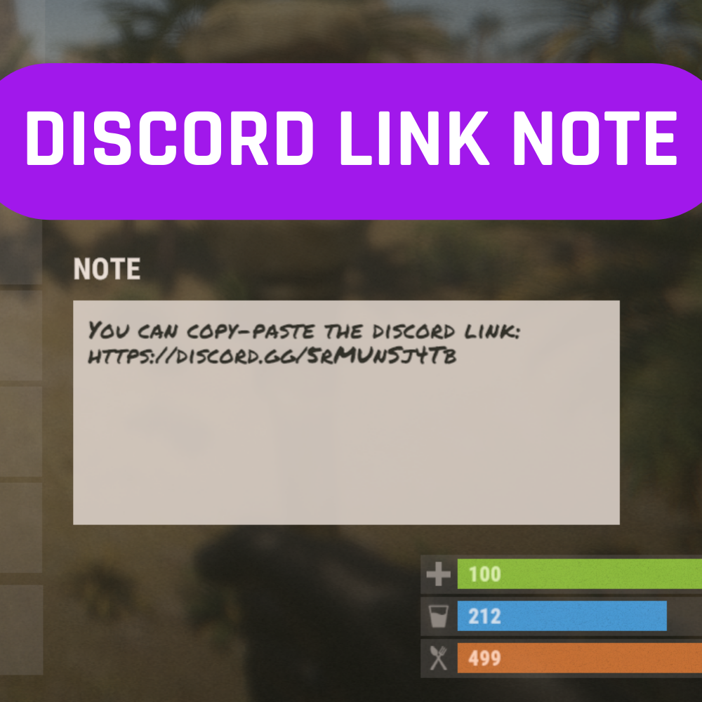 Discord Link Note