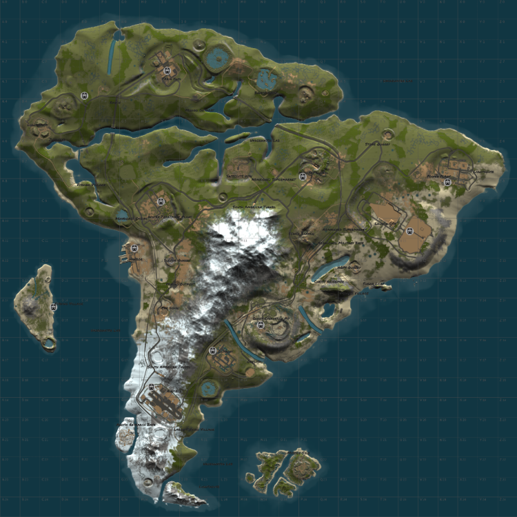 South America Release Map - Maps - Codefling