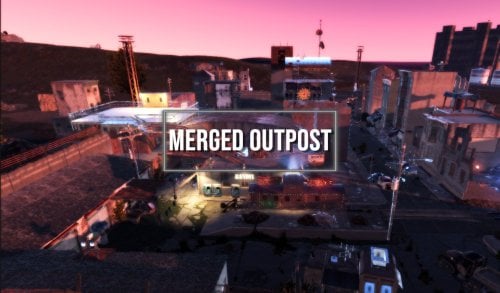 More information about "Merged outpost With bandit camp + 4 custom vending machines"