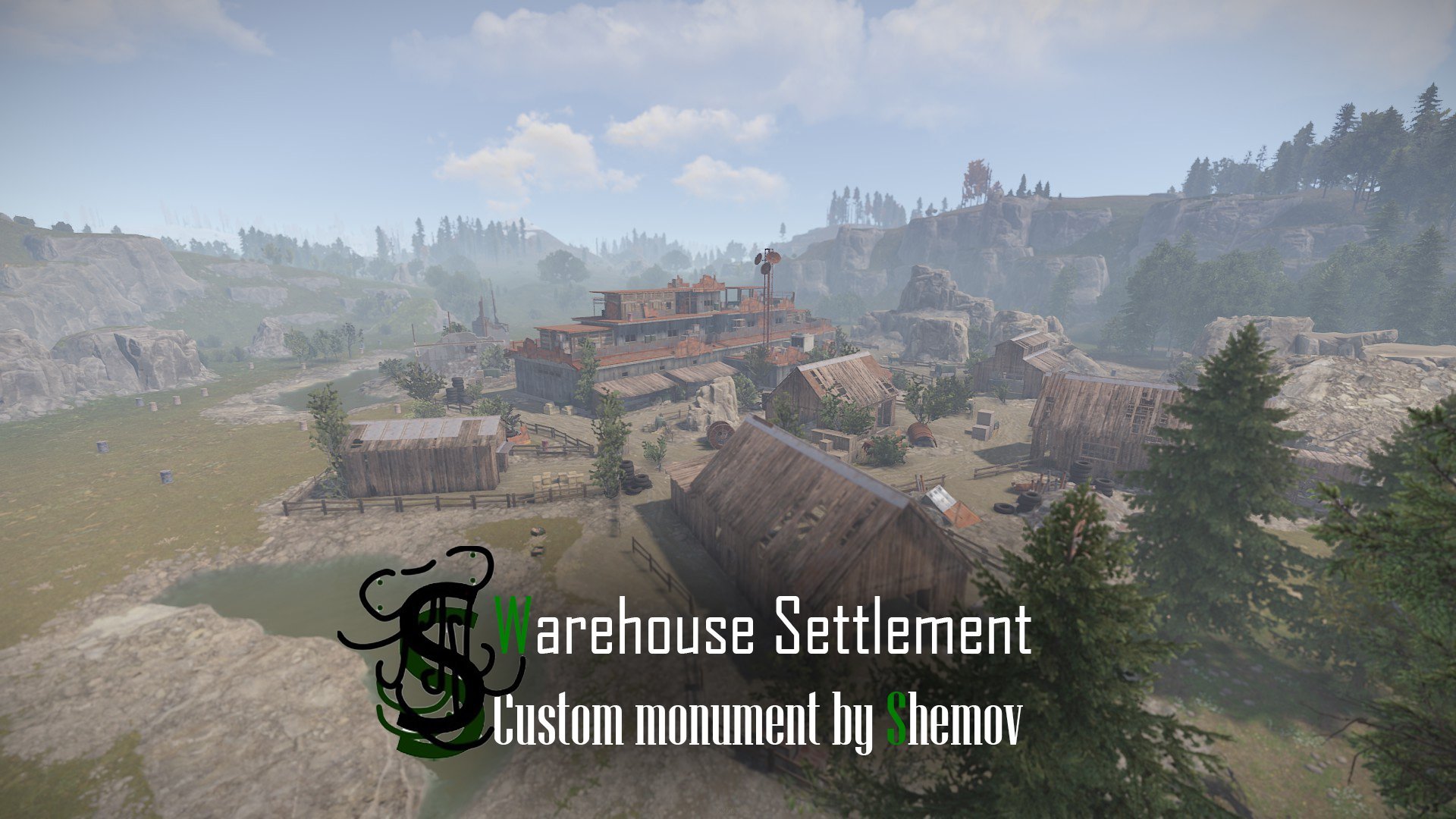 Warehouse Settlement 2 | Custom Monument By Shemov