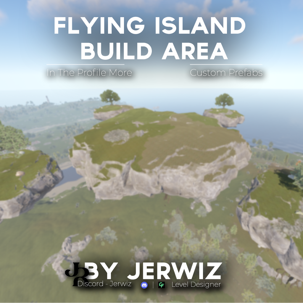 Flying Island Build Area