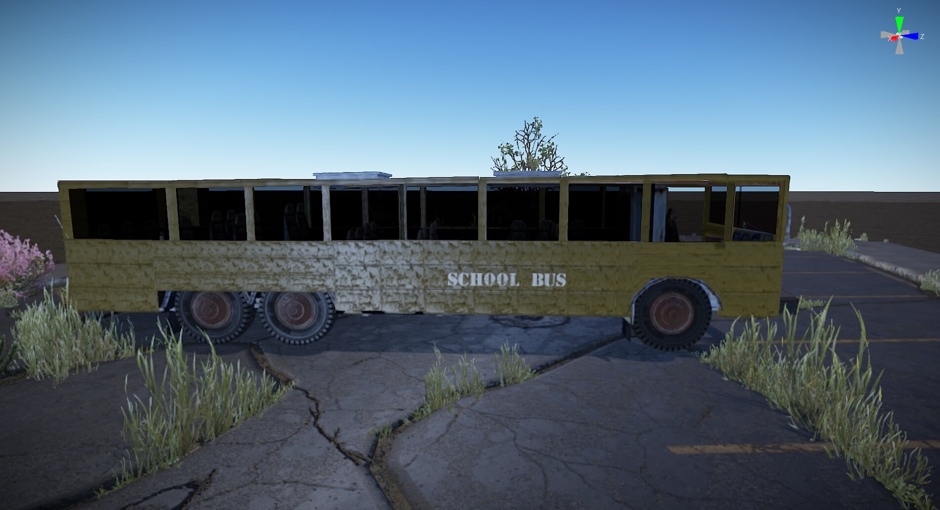 Nuketown School Bus