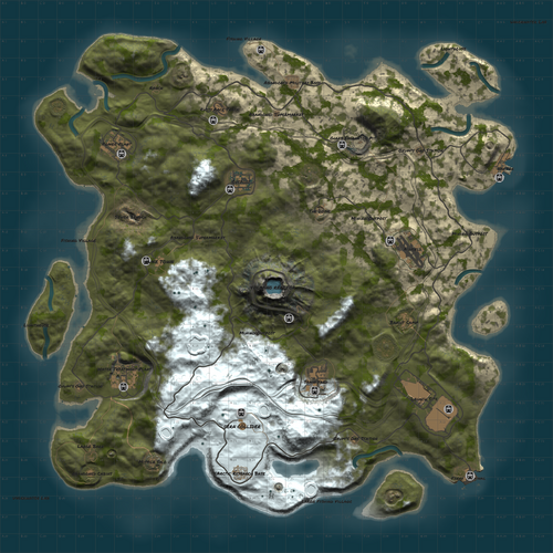 Volcano Island - Maps - Codefling