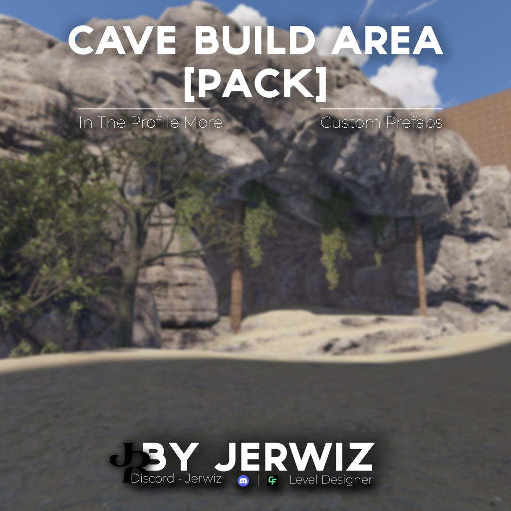 Cave Build Area [3-PACK]