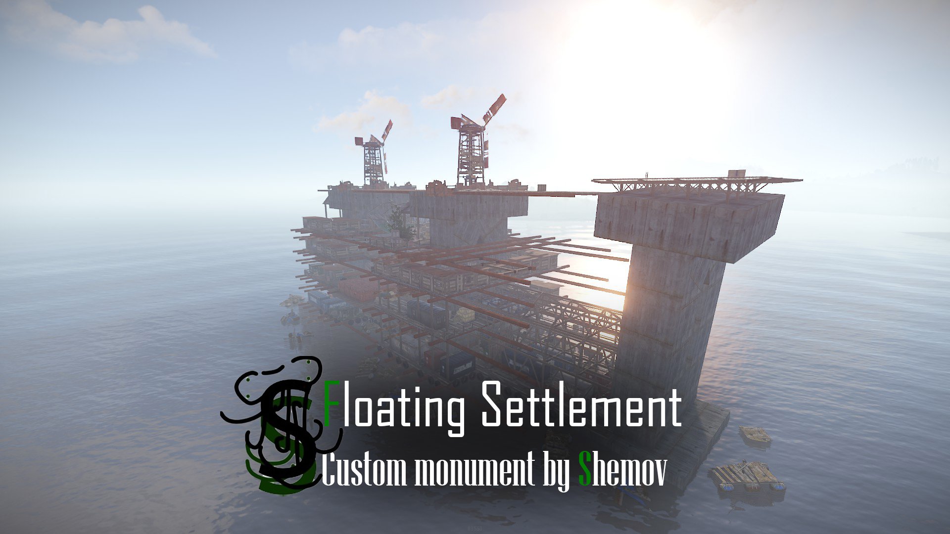 Floating Settlement | Custom Monument By Shemov