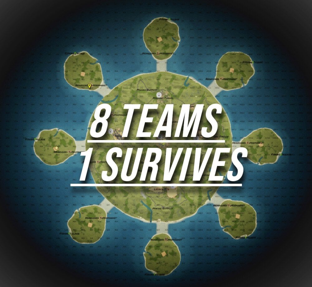 8 Teams 1 survives