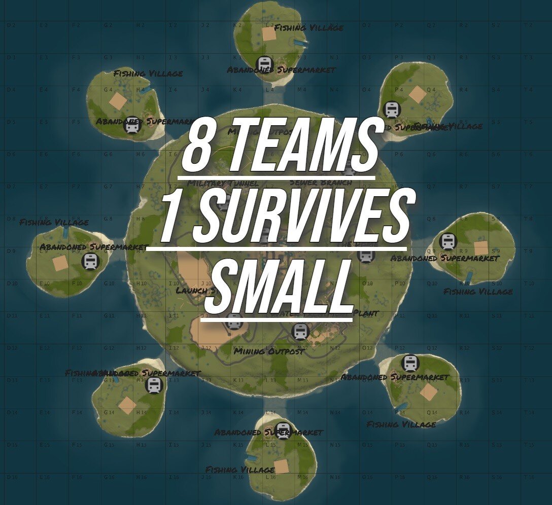 8 Teams 1 Survives Small