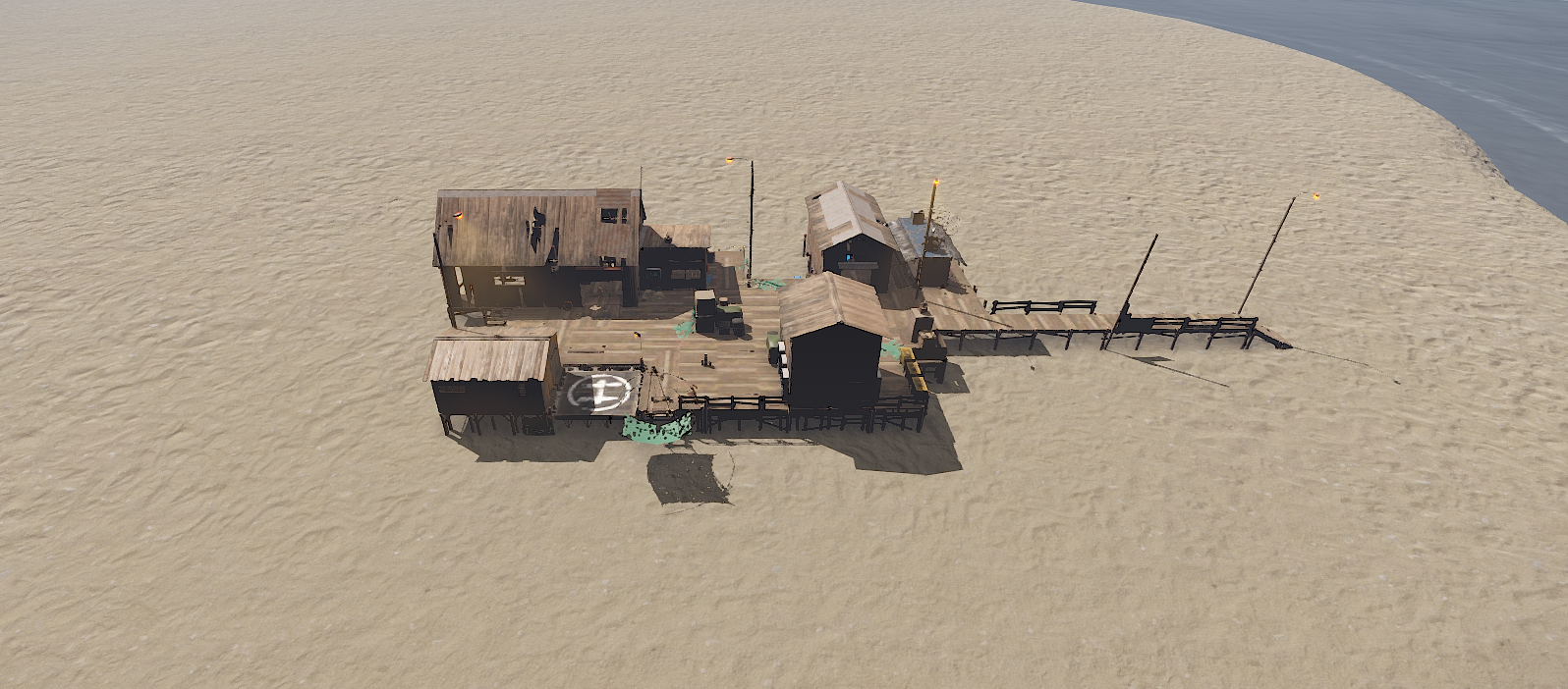 Custom Outpost/Bandit Fishing Village