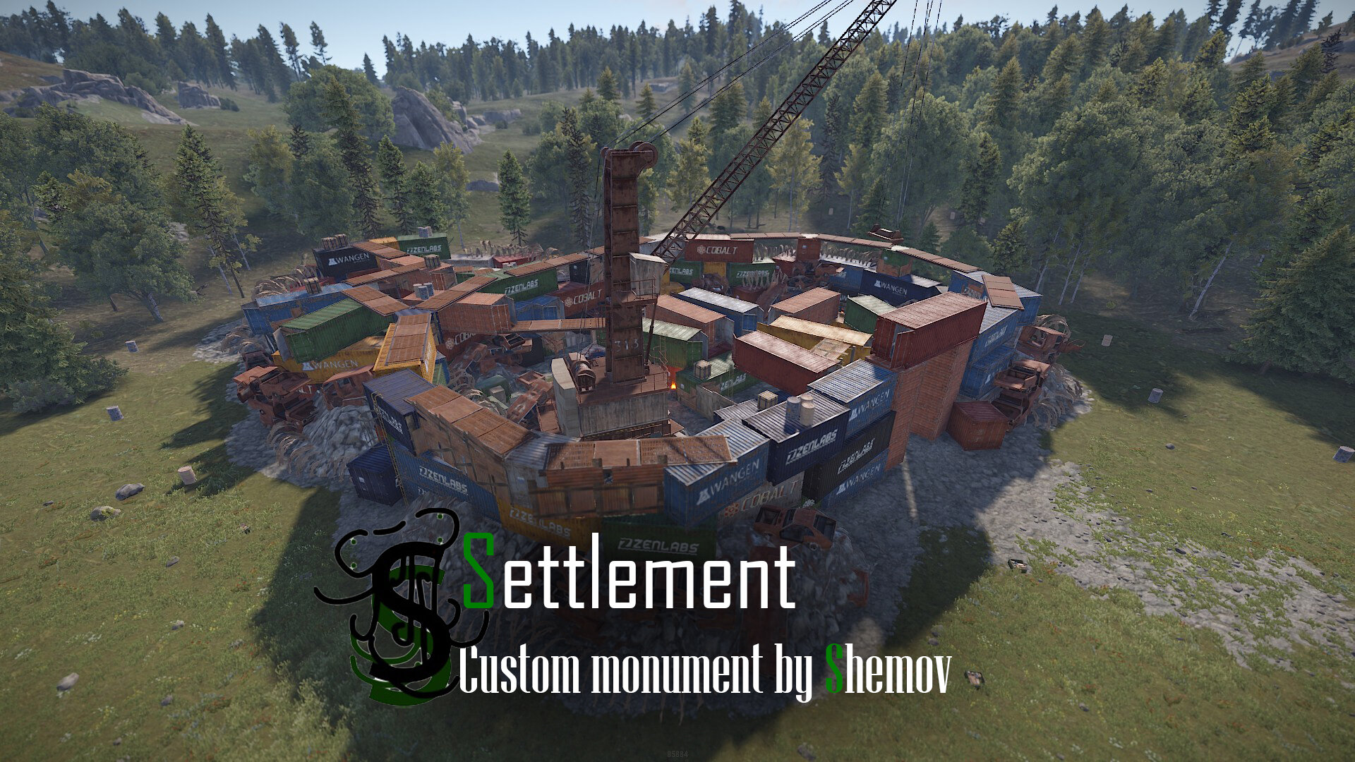 Container`s Settlement | Custom Monument By Shemov