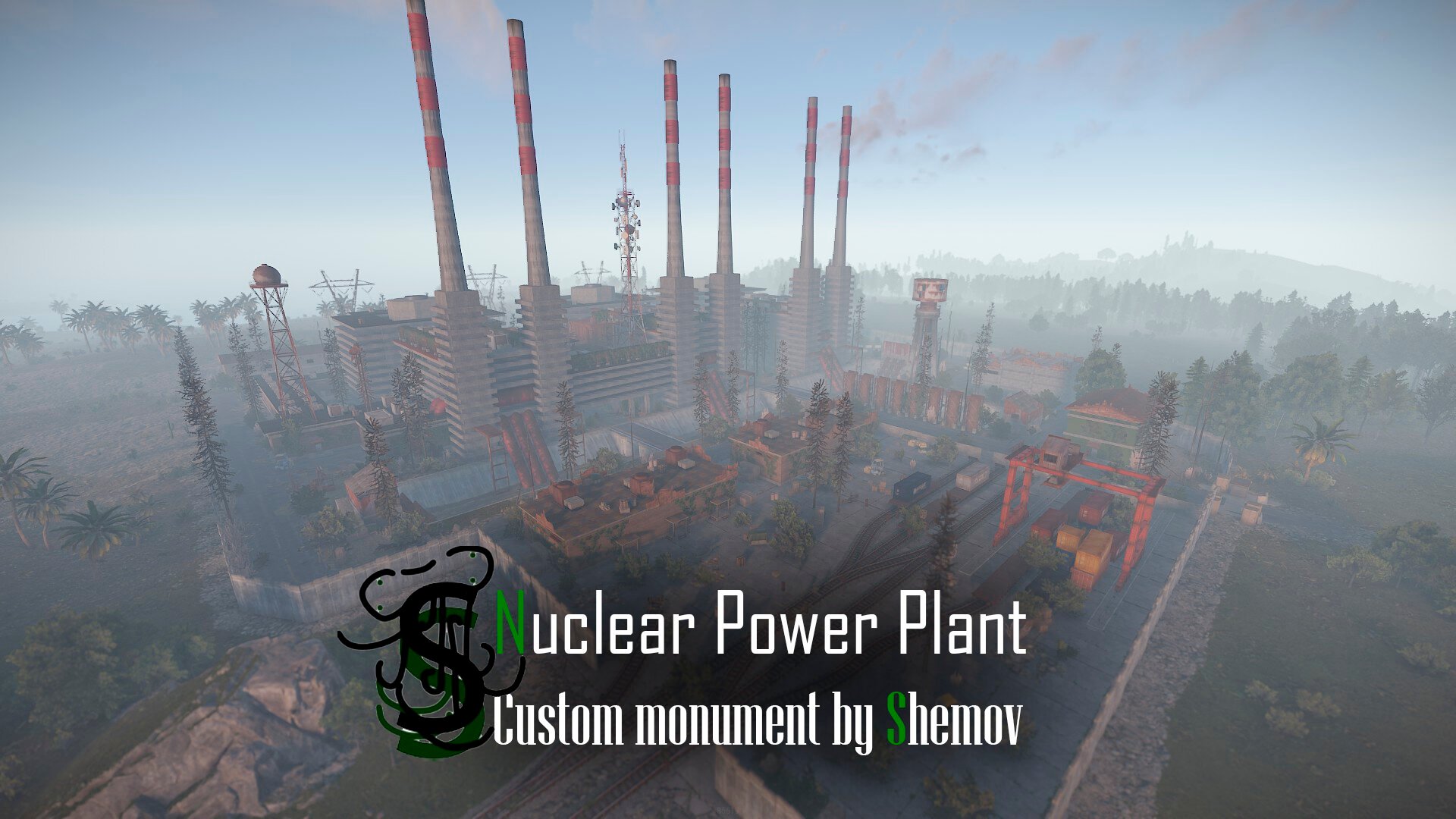 Nuclear Power Plant | Custom Monument By Shemov