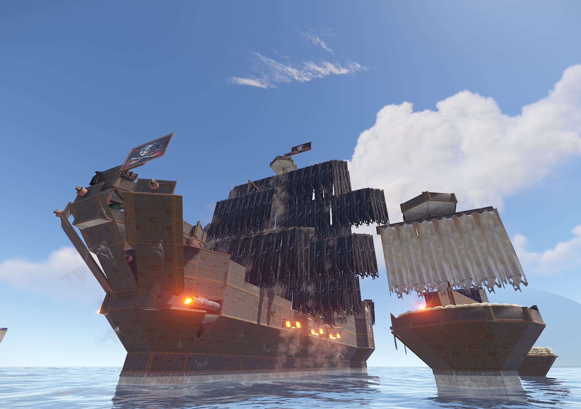 Raidable Large Ship