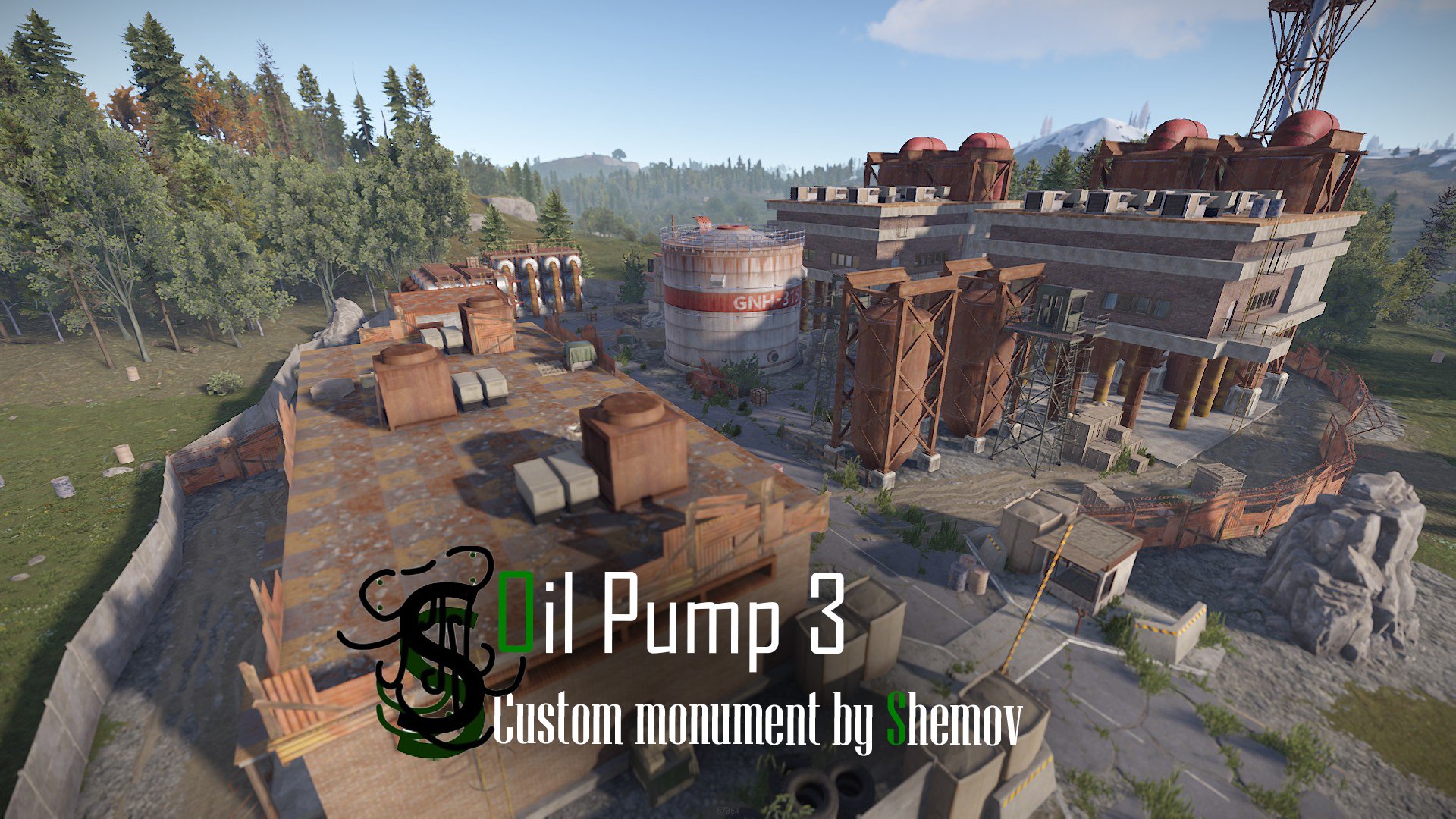 Oil Pump 3 | Custom Monument By Shemov