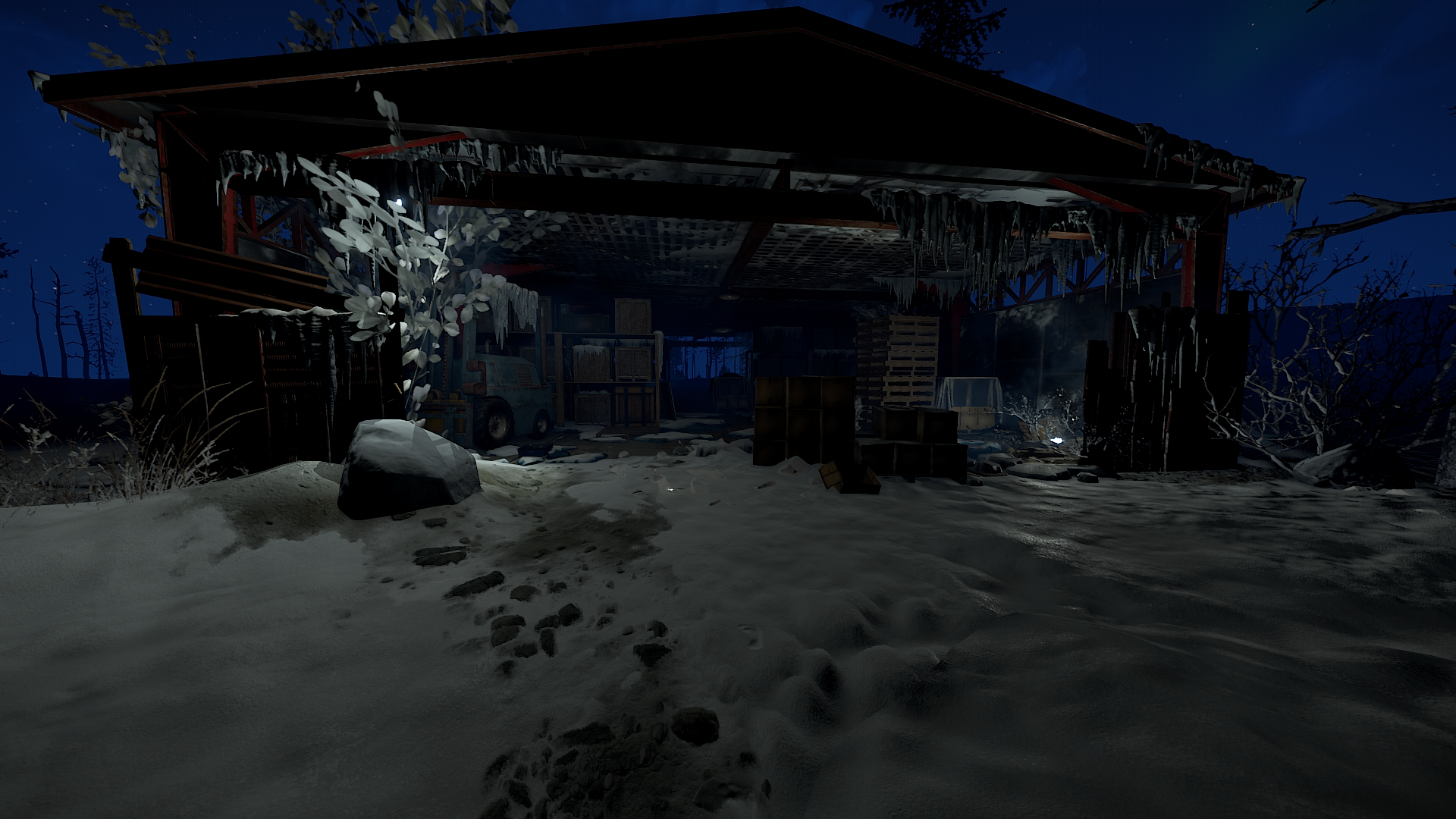 Snowy Mining Outpost