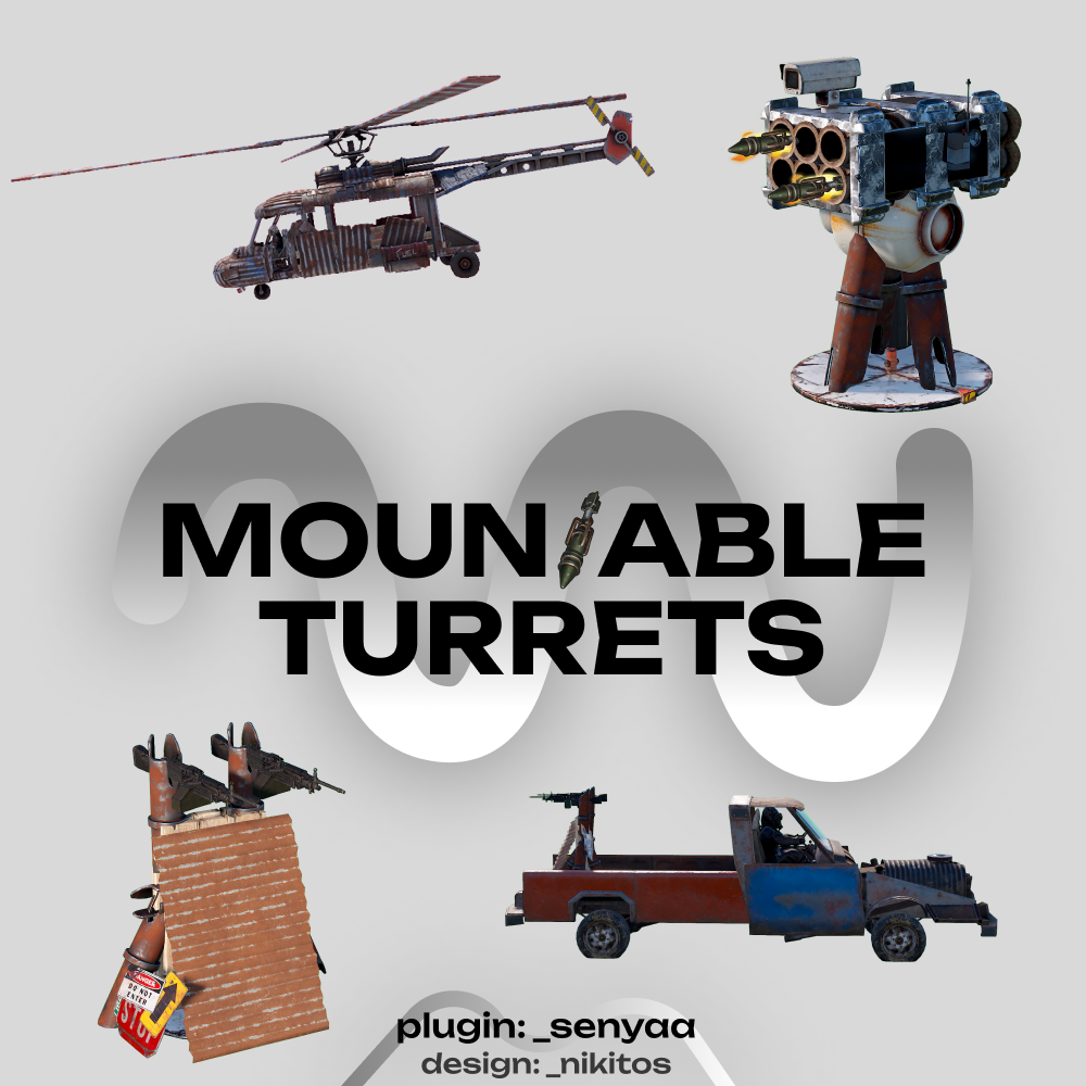 Mountable Turrets