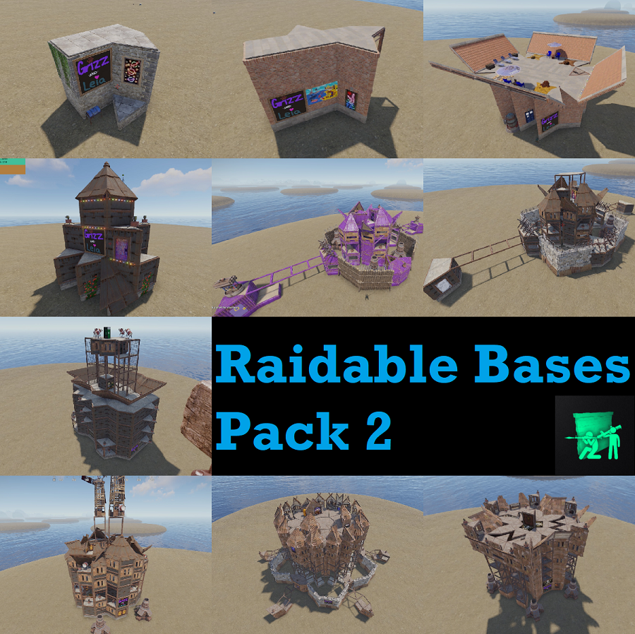 Raidable Bases (Pack 2)