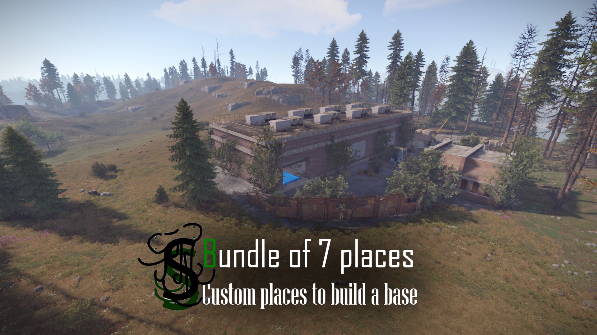 Bundle Of 7 Places To Build A Base | Custom Places By Shemov