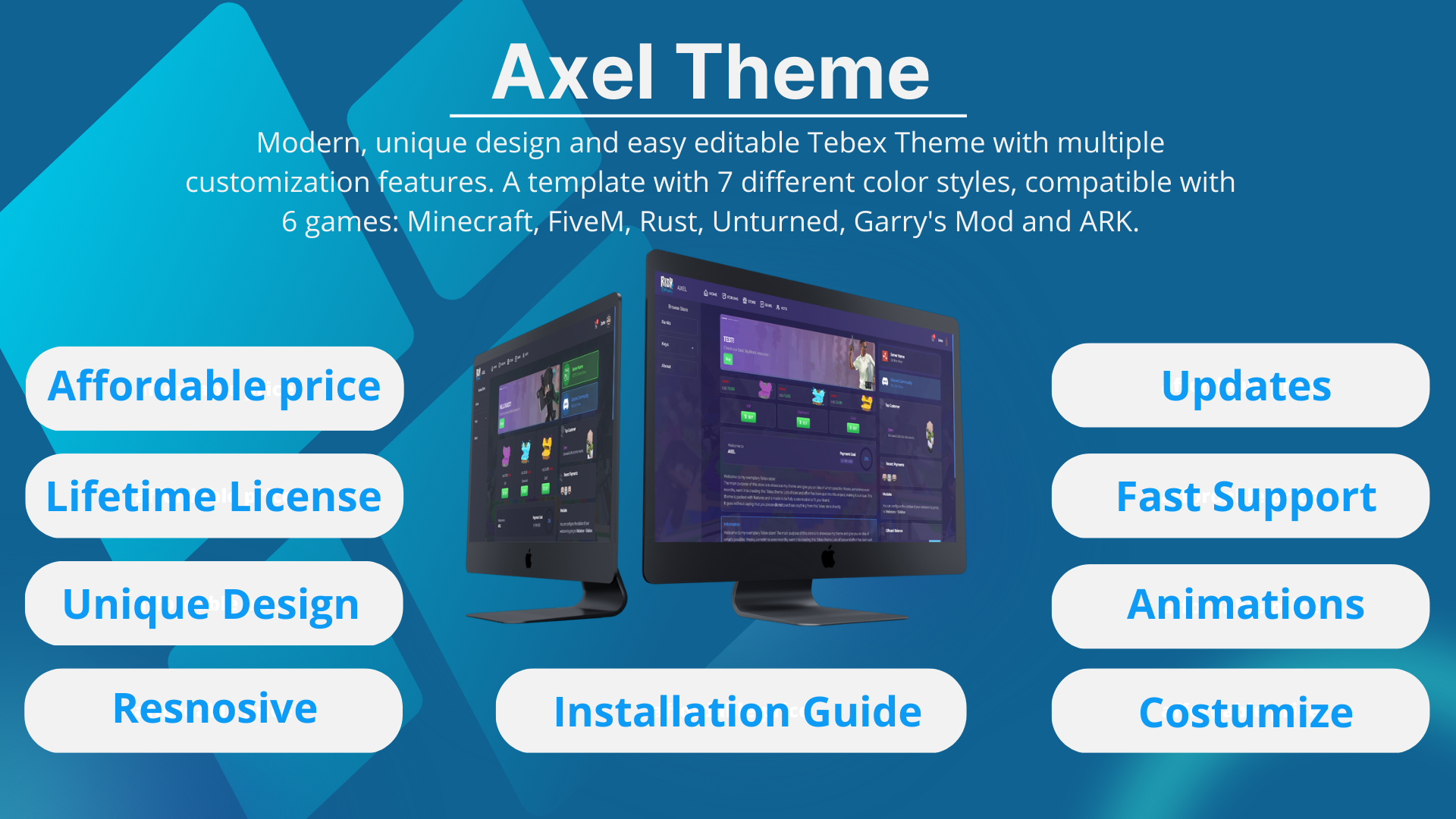 Axel - Tebex Theme