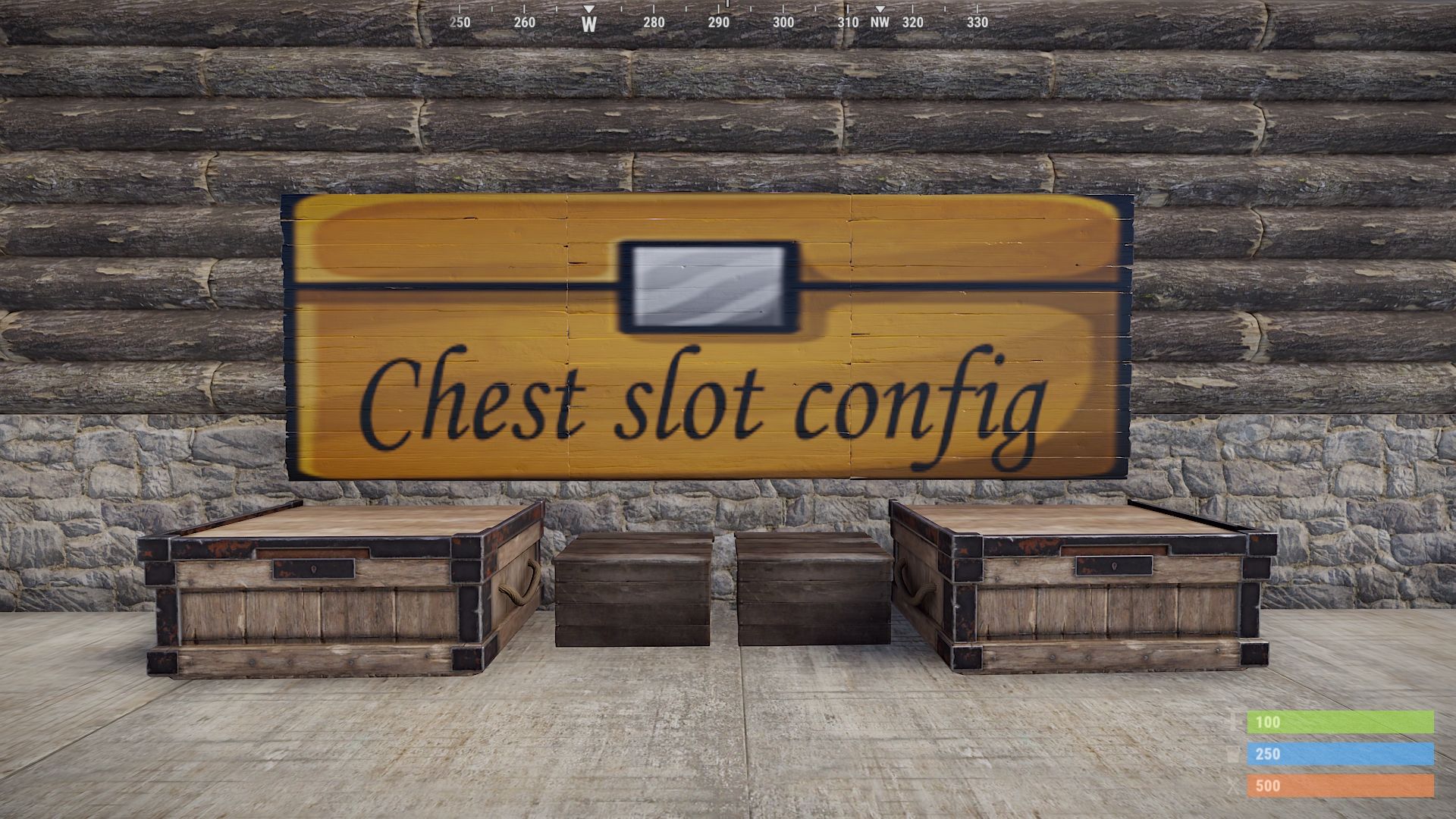 Chest slot config