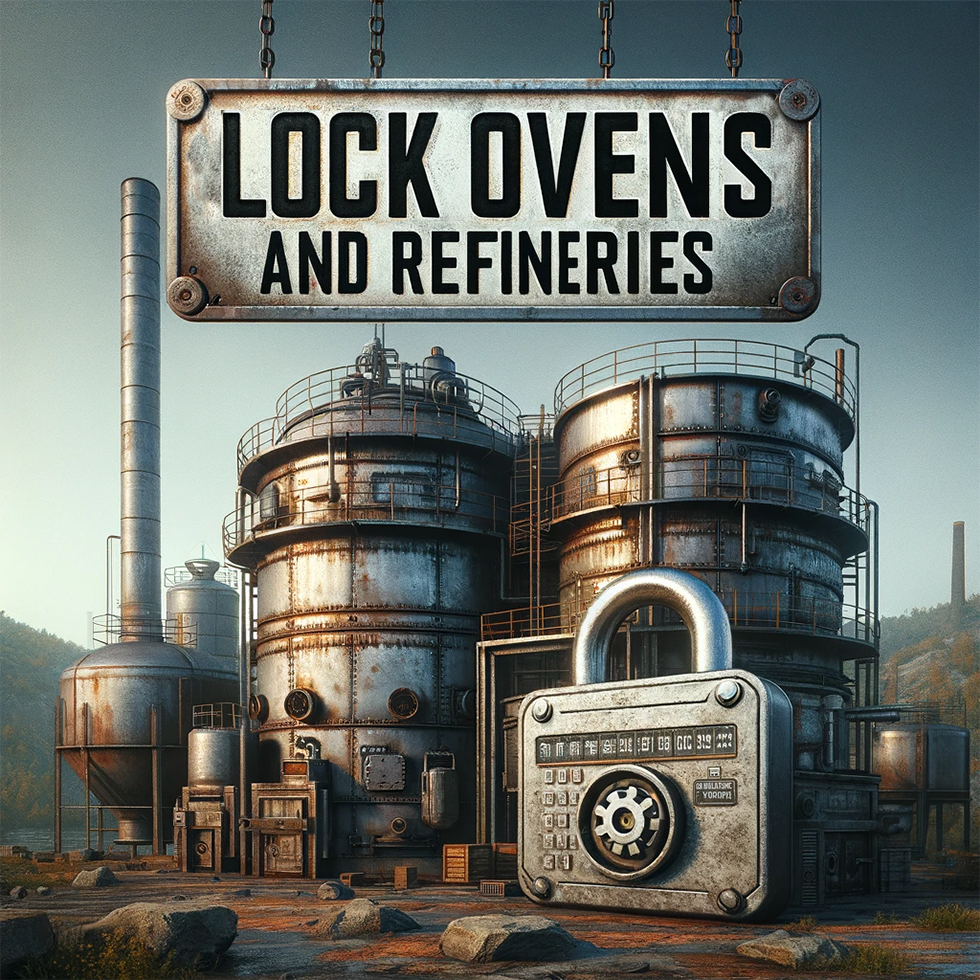 Lock oven and refinery