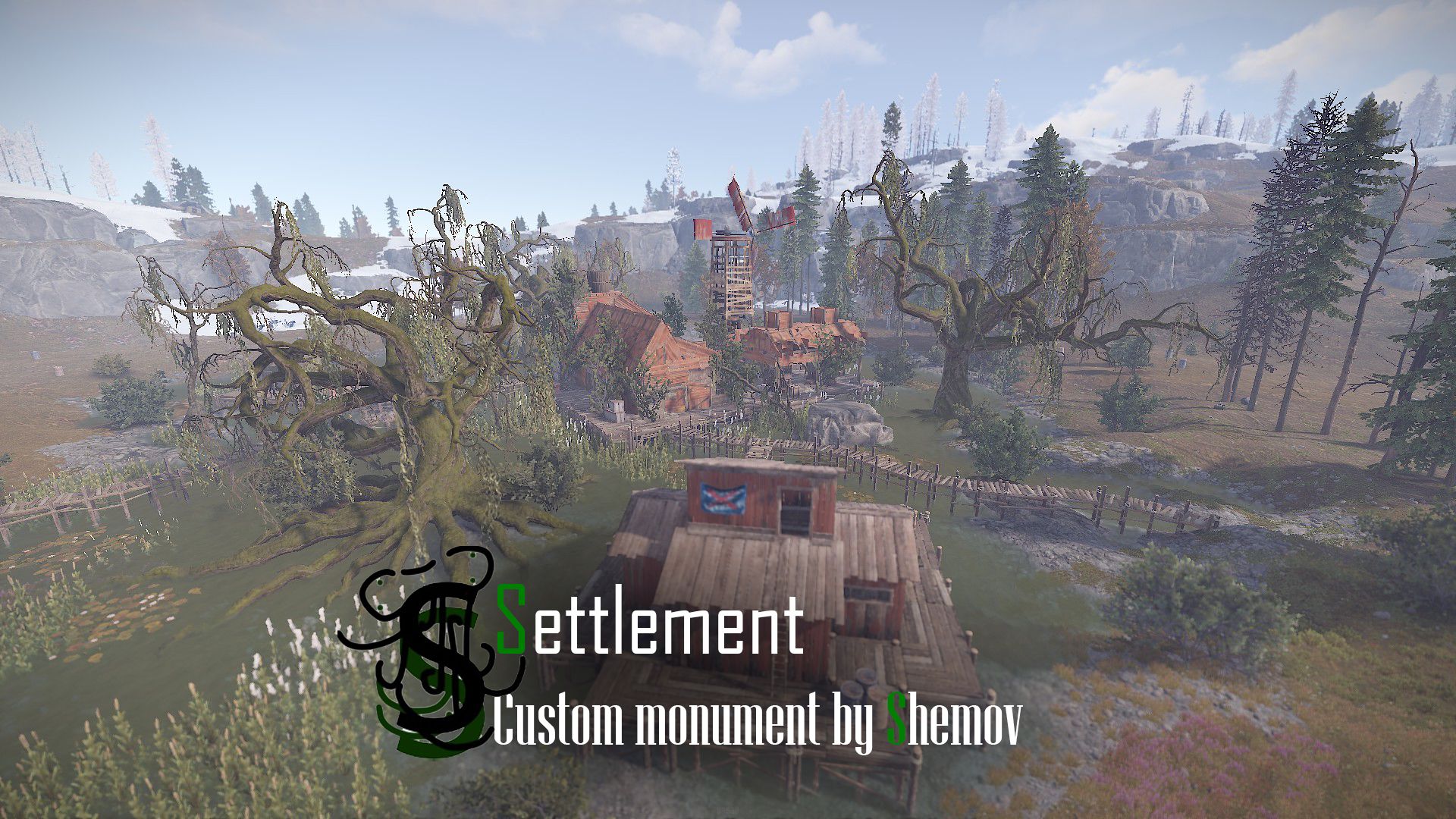 Settlement 26 | Custom Monument By Shemov