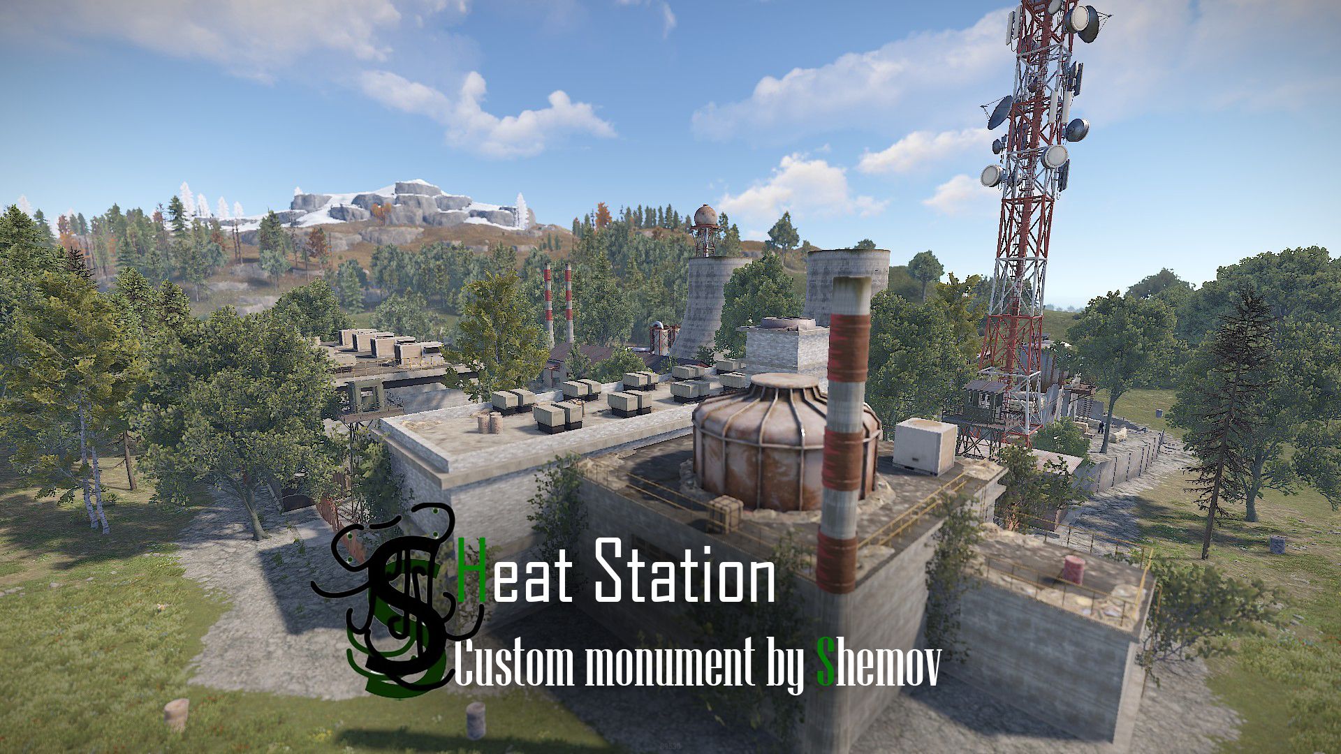 Heat Station | Custom Monument By Shemov