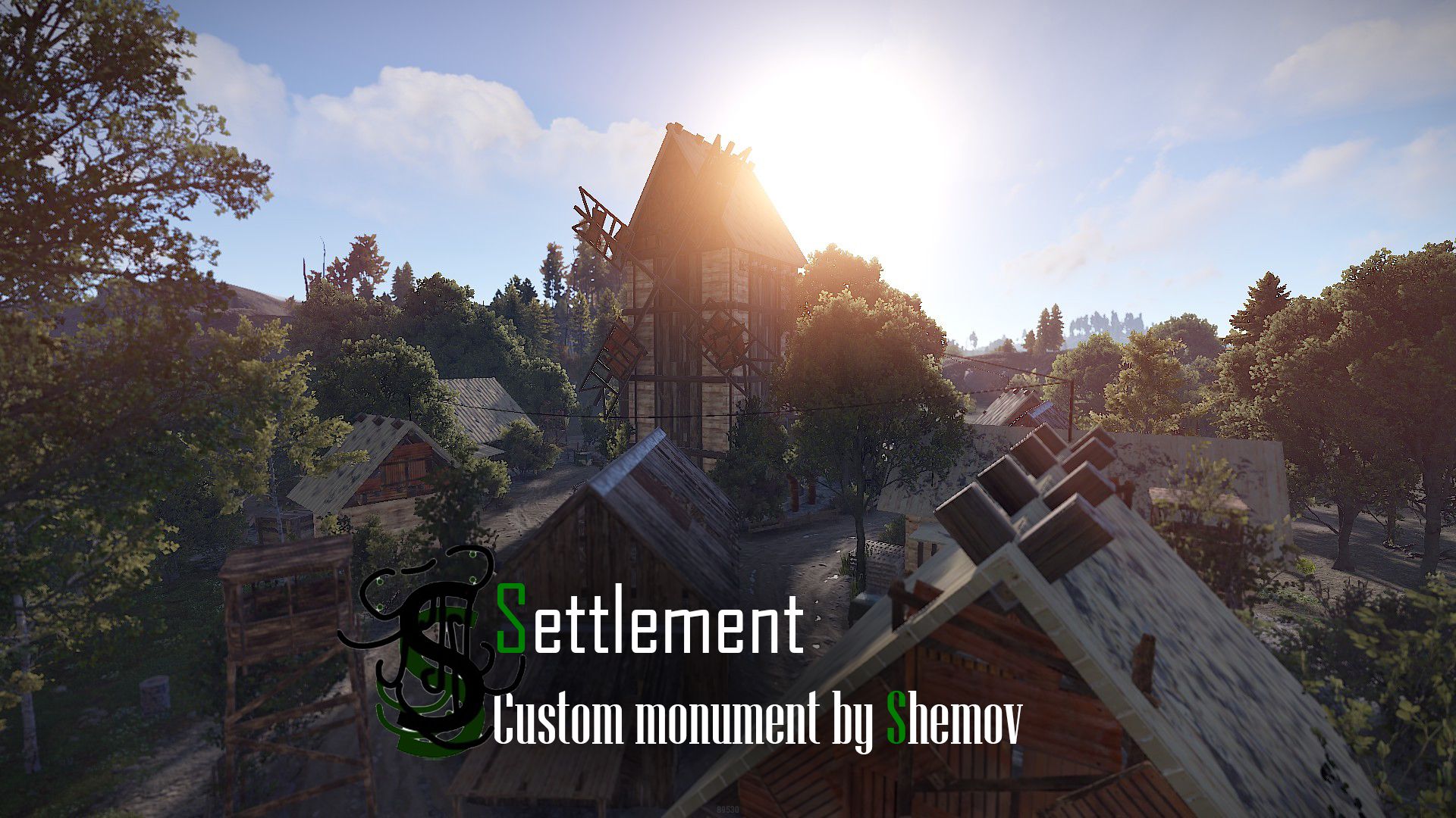 Settlement 22 | Custom Monument By Shemov