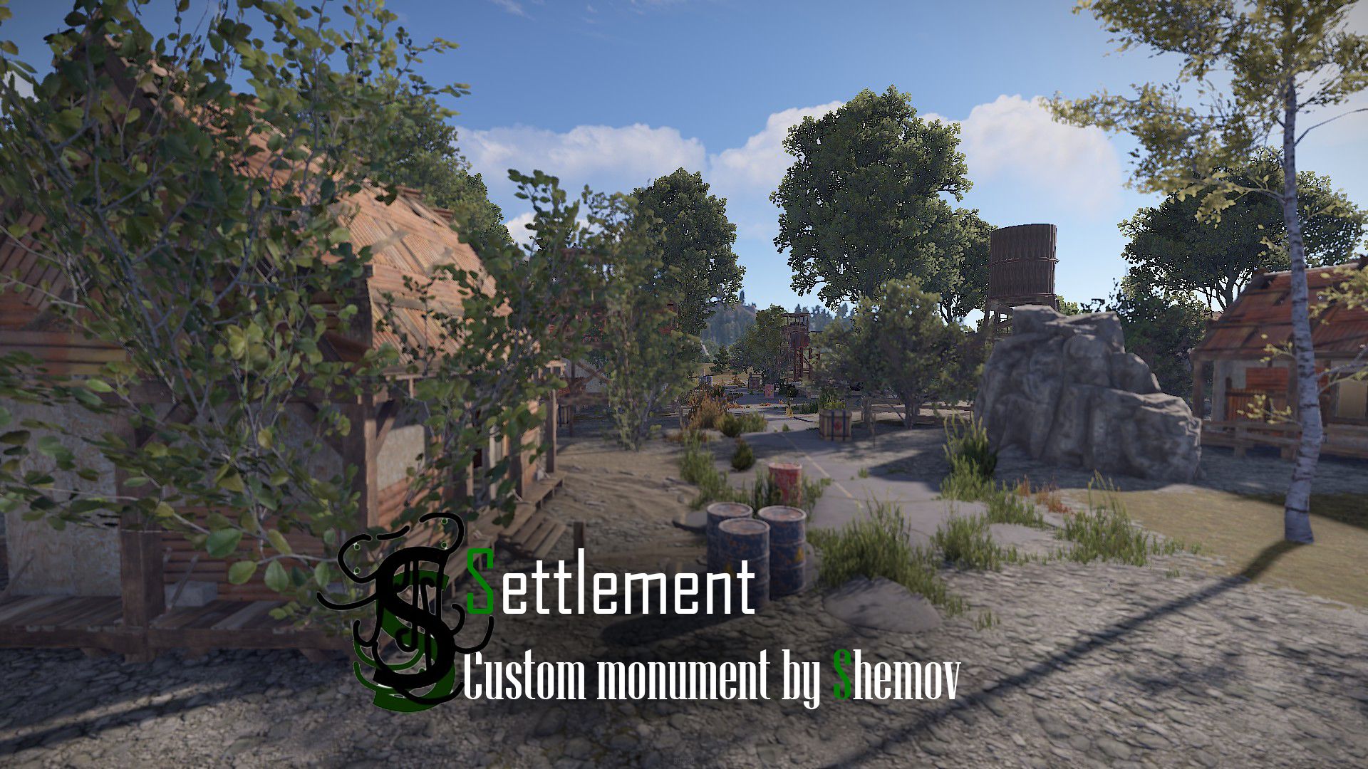 Settlement 25 | Custom Monument By Shemov