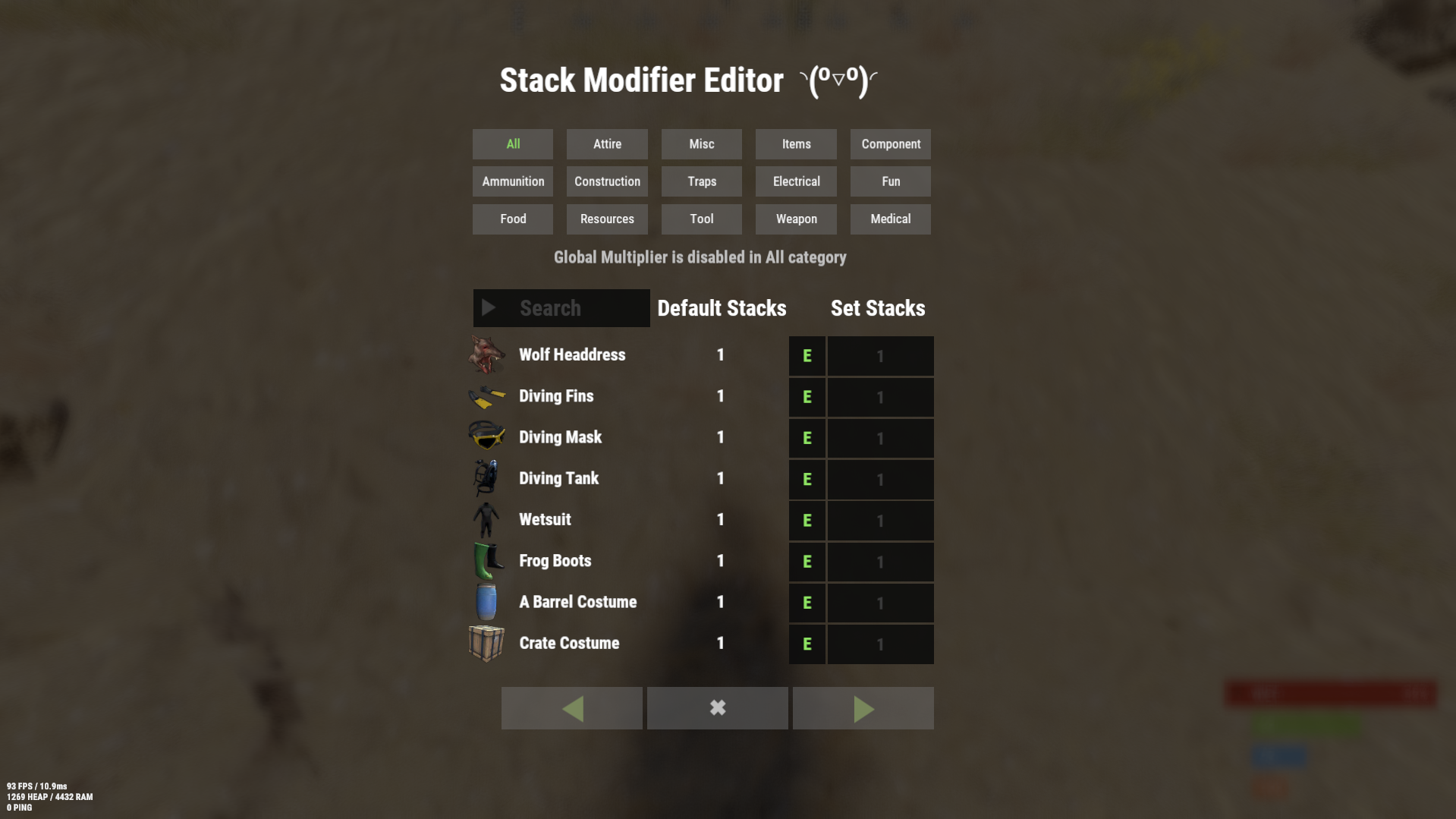 Stack Modifier