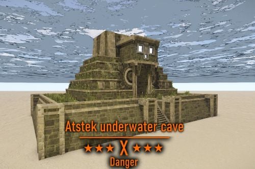 More information about "Aztec Underwater Cave | Danger"