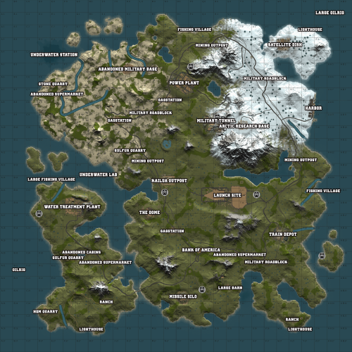 Custom Map: Sylvan Island - Maps - Codefling