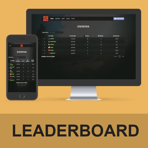 SimpleStats - Web Leaderboard