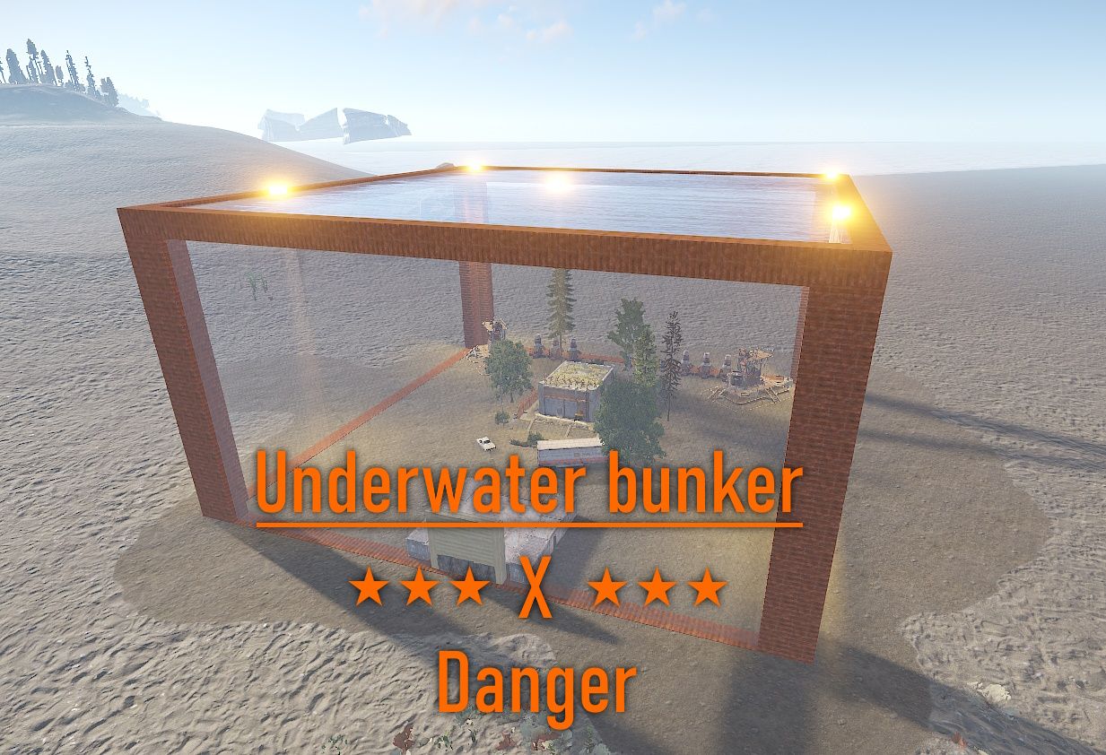 Danger | Underwater bunker