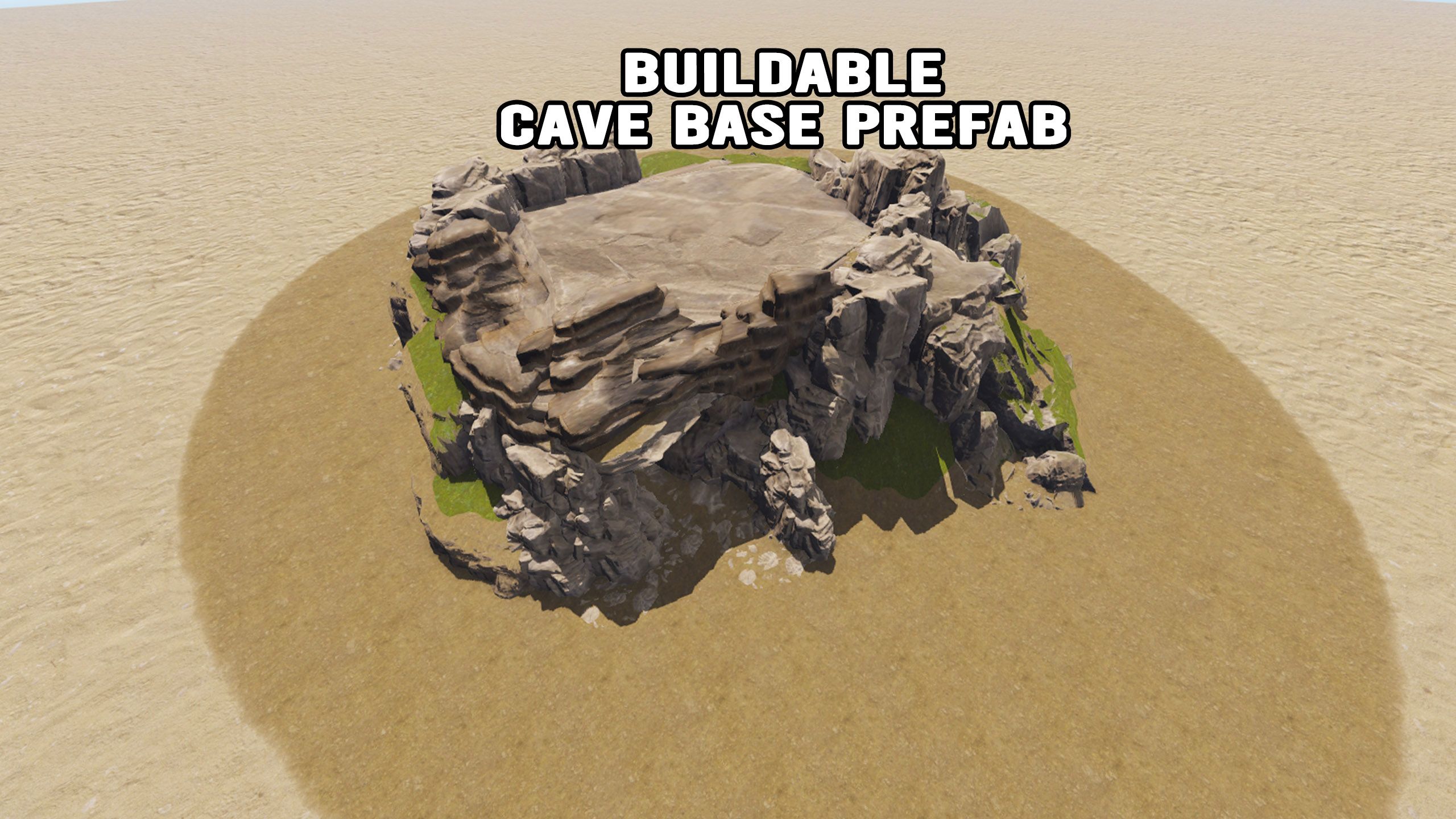 Secret Buildable Cave Base